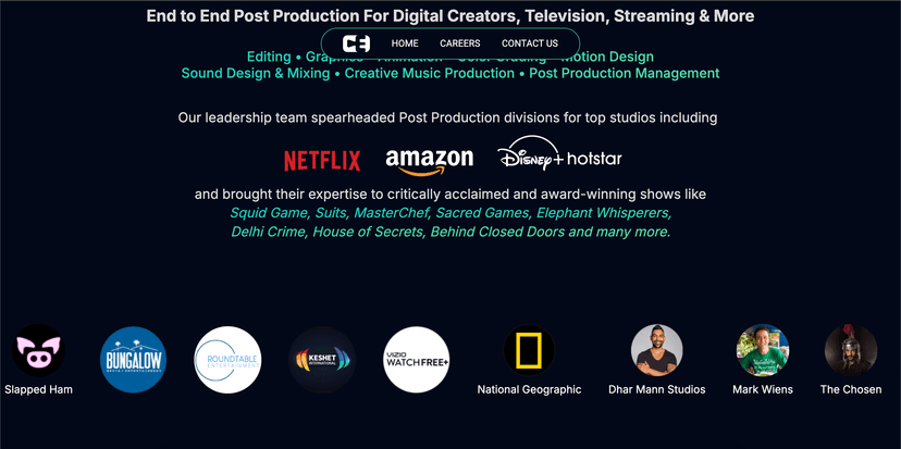 CreatorEngine.studio - Client Website